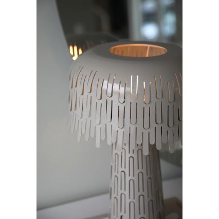 Markslöjd 109005 - Candeeiro de mesa VERBERA 1xE14/40W/230V cinzento
