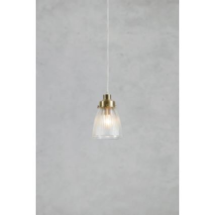 Markslöjd 109010 - Lustre suspenso com cabo BELLIS 1xE14/40W/230V latão