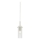 Markslöjd 109013 - Lustre suspenso por cabo TIBIA 1xE14/40W/230V transparente/latão