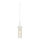 Markslöjd 109014 - Lustre suspenso por cabo TIBIA 1xE14/40W/230V latão