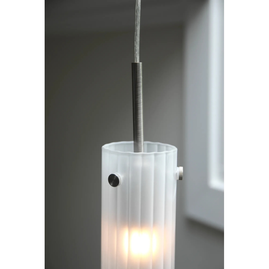 Markslöjd 109014 - Lustre suspenso por cabo TIBIA 1xE14/40W/230V latão