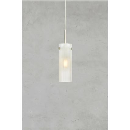 Markslöjd 109014 - Lustre suspenso por cabo TIBIA 1xE14/40W/230V latão