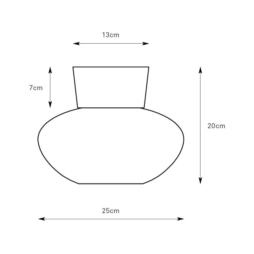 Markslöjd 109025 - Luminária de tecto MALAGA 1xE27/40W/230V diâmetro 25 cm cromado mate
