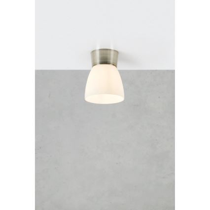 Markslöjd 109026 - Candeeiro de tecto para casa de banho NERJA 1xE27/40W/230V IP44 cromado mate