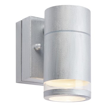 Markslöjd 109103 - Aplique de parede exterior regulável LUNO LED/4,9W/230V IP65 prateado