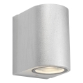 Markslöjd 109109 - Aplique de parede exterior LED dimerizável ALOR LED/4,9W/230V IP65 prateado