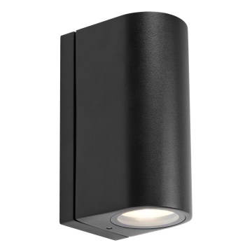 Markslöjd 109110 - Aplique de parede exterior LED dimerizável ALOR 2xLED/4,9W/230V IP65 preto