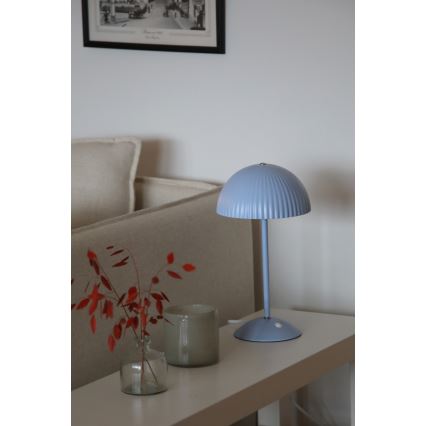 Markslöjd 109140 - Candeeiro de mesa ZIN 2xG9/20W/230V azul