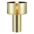 Markslöjd 109145 - Candeeiro de mesa CORIN 1xE27/60W/230V dourado