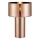 Markslöjd 109146 - Candeeiro de mesa CORIN 1xE27/60W/230V ouro rosé