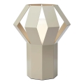 Markslöjd 109147 - Candeeiro de mesa OCTA 1xE27/60W/230V cor creme