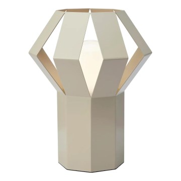 Markslöjd 109147 - Candeeiro de mesa OCTA 1xE27/60W/230V cor creme