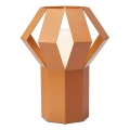 Markslöjd 109149 - Candeeiro de mesa OCTA 1xE27/60W/230V laranja