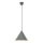 Markslöjd 109162 - Candeeiro pendente TIP 1xE27/60W/230V cinzento