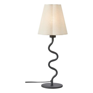Markslöjd 109171 - Lâmpada de mesa VEYA 1xE14/40W/230V linho/preto