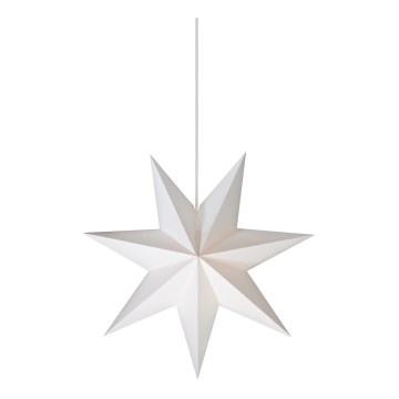 Markslöjd 703120 - Decoração de Natal DUVA 1xE14/25W/230V diâmetro 45 cm branco