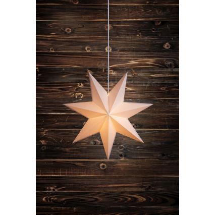 Markslöjd 703120 - Decoração de Natal DUVA 1xE14/25W/230V diâmetro 45 cm branco