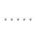 Markslöjd 703174 - LED Cordão de Luzes de Natal MILLA 10xLED/3xAA 2,1m branco quente