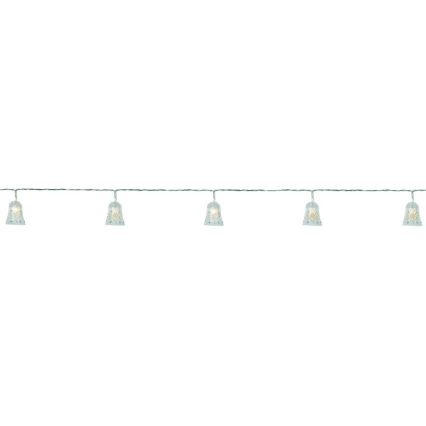 Markslöjd 703237 - Corrente de Natal LED BELL 10xLED 2,1m