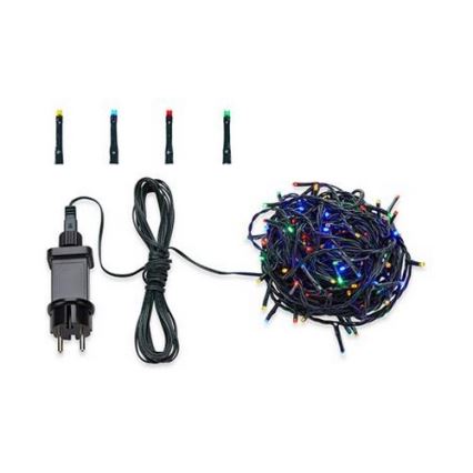 Markslöjd 703358 - Corrente exterior de Natal LED SKEN 80xLED 13m IP44 multicolor