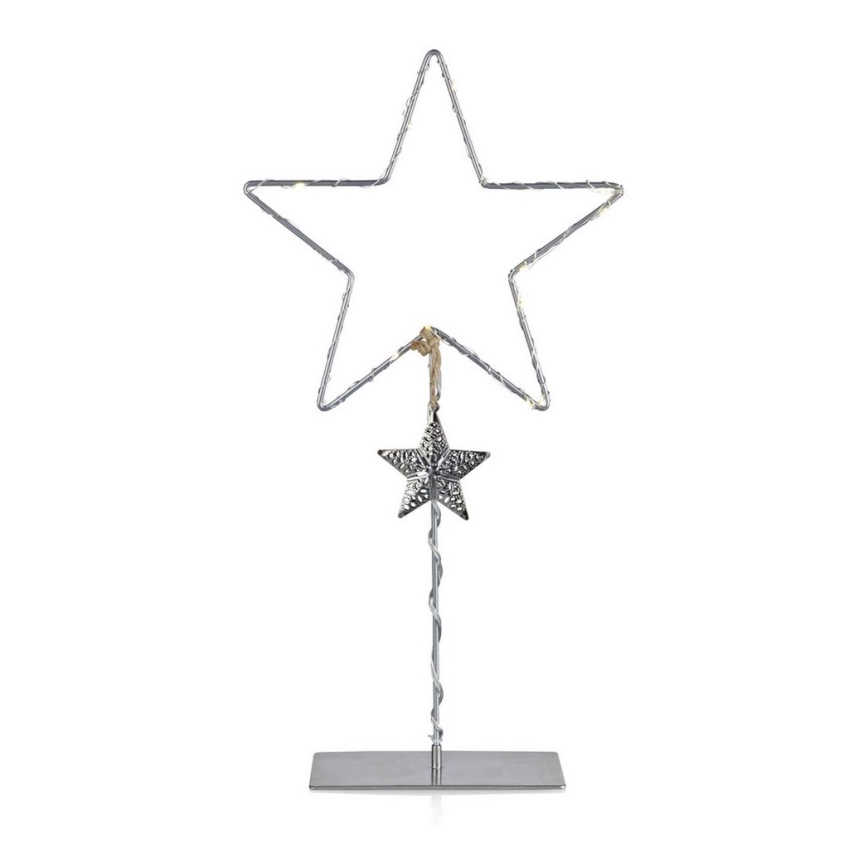 Markslöjd 703805 - Decoração de Natal LED VIKHEM 15xLED/0,45W/4,5V