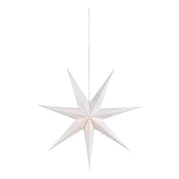 Markslöjd 703876 - Decoração de Natal SOLVALLA 1xE14/25W/230V, diâmetro 75 cm, branca