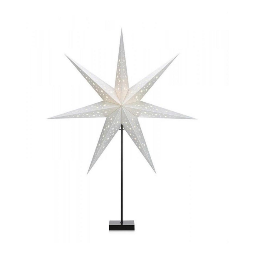 Markslöjd 704453 - Decoração de Natal SOLVALLA 1xE14/25W/230V prata 1m