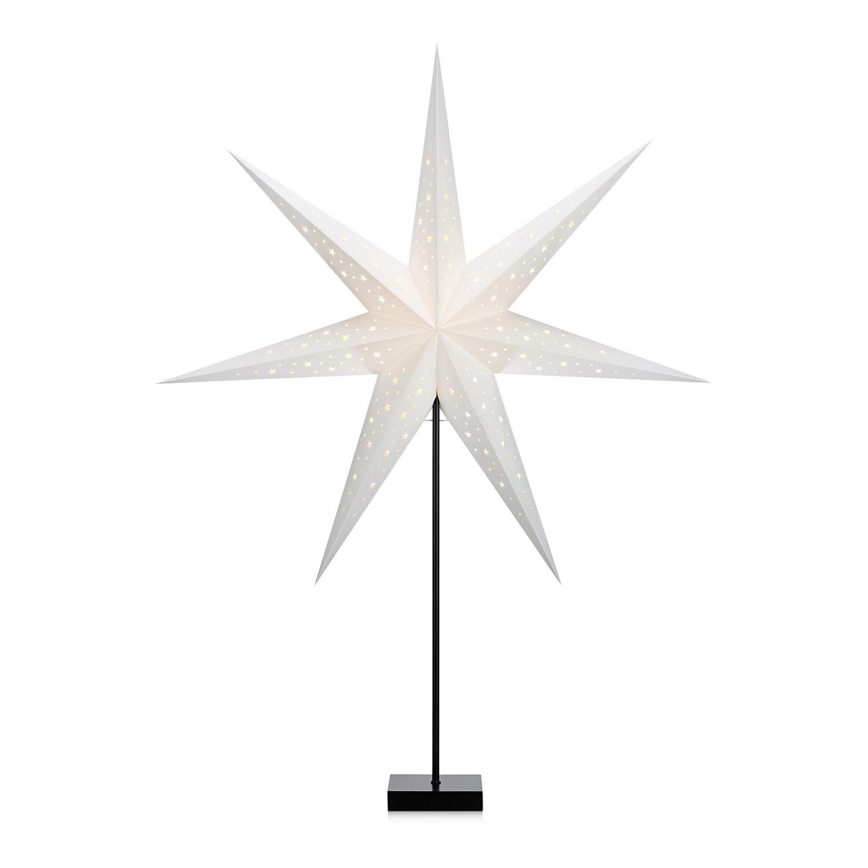 Markslöjd 704511 - Decoração de Natal SOLVALAA 1xE14/25W/230V branco/madeira