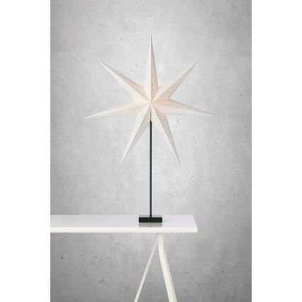 Markslöjd 704511 - Decoração de Natal SOLVALAA 1xE14/25W/230V branco/madeira