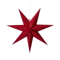Markslöjd 704902 - Decoração de Natal CLARA 1xE14/6W/230V 75 cm vermelho