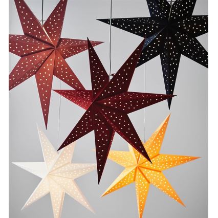 Markslöjd 704902 - Decoração de Natal CLARA 1xE14/6W/230V 75 cm vermelho