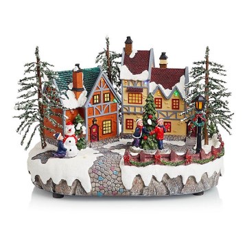 Markslöjd 704965 - LED decoração de Natal LUBECK LED/3xAA