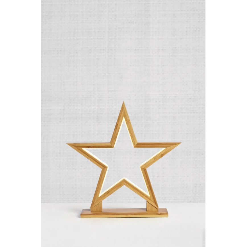 Markslöjd 704993 - Decoração de Natal LED BOBO LED/2,6W/230V bambu