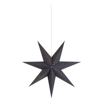 Markslöjd 705317 - Decoração de Natal BAROQUE 1xE14/25W/230V Ø 75 cm azul