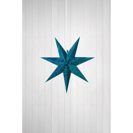 Markslöjd 705482 - Decoração de Natal VELOURS 1xE14/25W/230V azul
