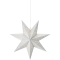 Markslöjd 705612 - Decoração de Natal LED BLANK LED/0,2W/3xAA Ø 45 cm prateada