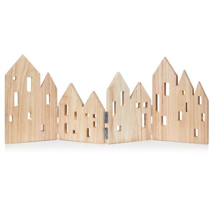 Markslöjd 705742 - Decoração de Natal LED VIEW 20xLED/0,06W/3V madeira