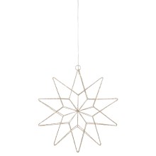 Markslöjd 705751 - Decoração de Natal LED GLEAM LED/0,6W/3xAA dourada