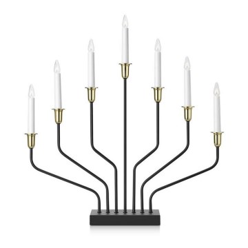 Markslöjd 705758 - Castiçal de Natal BROSA XL 7xE10/3W/230V