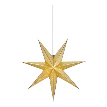 Markslöjd 705791 - Decoração de Natal GLITTER 1xE14/25W/230V d. 45 cm dourado