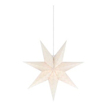 Markslöjd 705805 - Decoração de Natal ADMIRA 1xE14/25W/230V diâmetro 45 cm creme