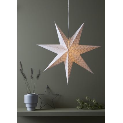 Markslöjd 705805 - Decoração de Natal ADMIRA 1xE14/25W/230V diâmetro 45 cm creme