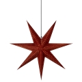 Markslöjd 705808 - Decoração de Natal EMBLA 1xE14/25W/230V diâmetro 75 cm vermelho