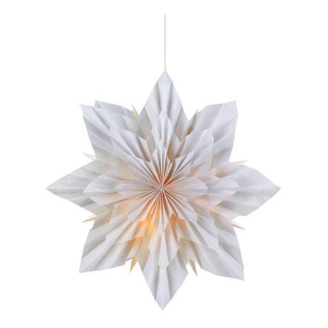 Markslöjd 705837 - Decoração de Natal NEELA 1xE14/25W/230V diâmetro 45 cm cinzento