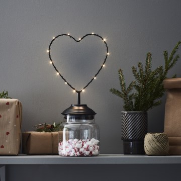 Markslöjd 705855 - Decoração de Natal LED SWEETIE LED/0,45W/3xAA coração