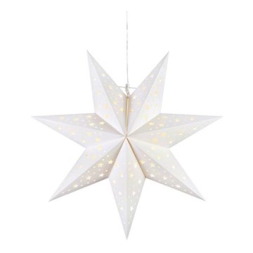 Markslöjd 705897 - Decoração de Natal LED BLANK LED/0,2W/3xAA Ø 45 cm branca