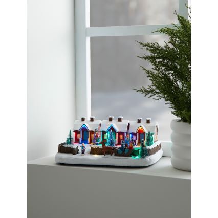 Markslöjd 705901 - Decoração de Natal LED KATTHULT LED/0,51W/4,5V multicolor