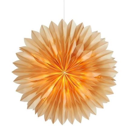 Markslöjd 705916 - Decoração de Natal SOLINA 1xE14/25W/230V d. 58 cm branco