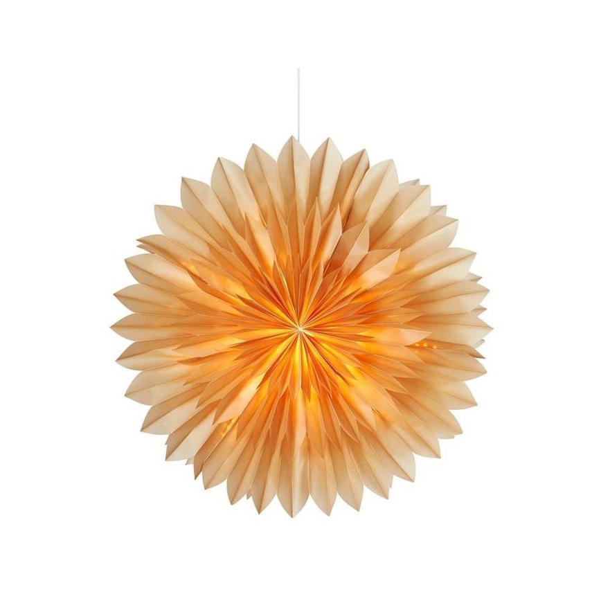 Markslöjd 705916 - Decoração de Natal SOLINA 1xE14/25W/230V d. 58 cm branco