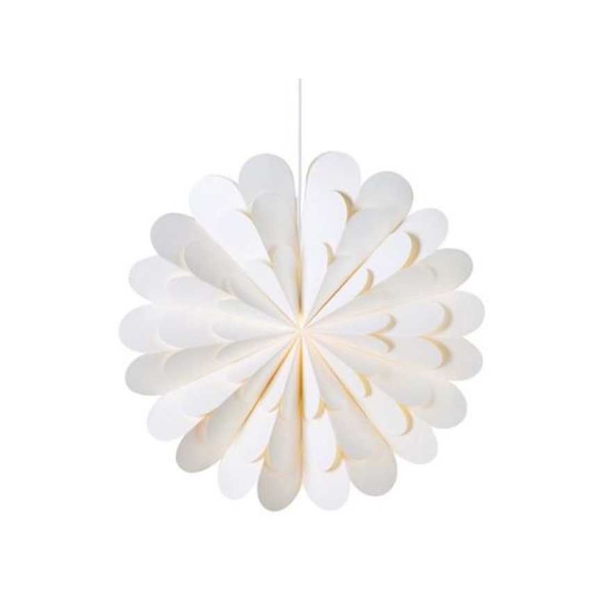 Markslöjd 705945 - Decoração de Natal MARAVILLA 1xE14/25W/230V d. 60 cm branco